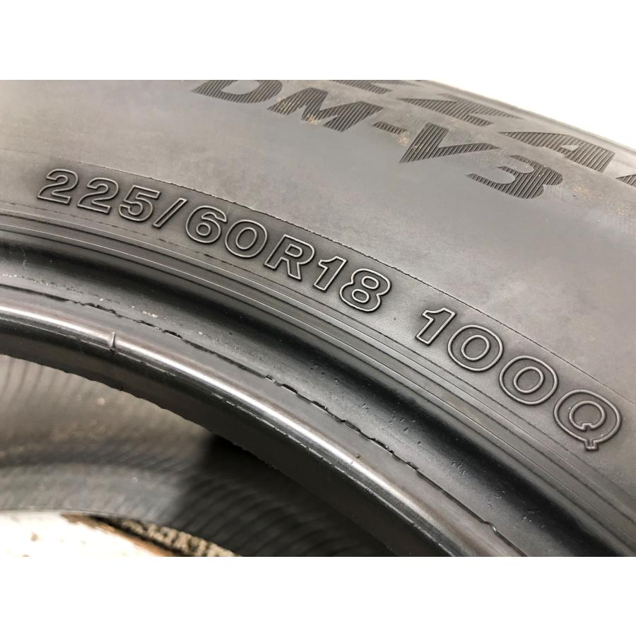 ブリザック DMーV3 225/60r18 ブリヂストン DM-V3 4本 2022年製 8412 