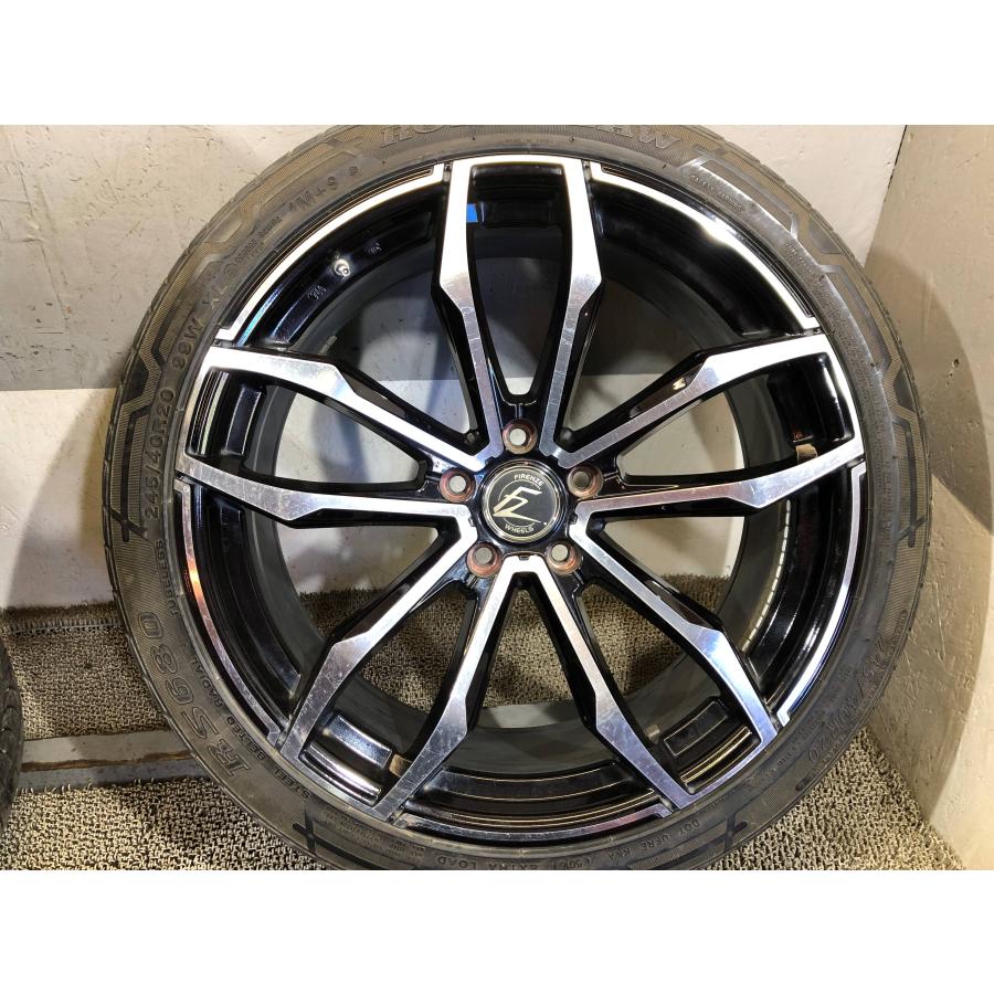 FIRENZA 20×8.5J 10J ET+45 +40 5-114.3 4本 970 夏タイヤホイールセット(沖縄県・離島は発送不可) |  | 01