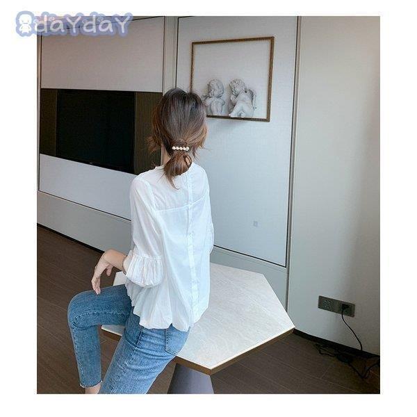 楽天ランキング1位 七分袖ブラウス 夏 シャツ オシャレブラウス 白シャツ シフォンブラウス レディース ブラウス レース 大人 オシャレ Ol 通勤 韓国風 上品 トップス フォーマル 五分 七分袖 サイズ S Www Accesscodeschool Fr