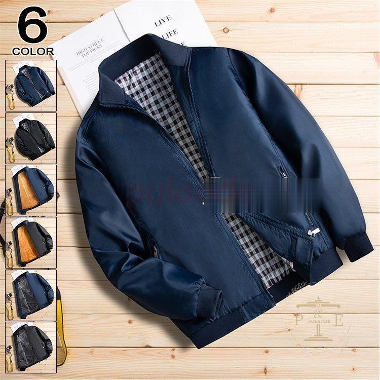 海外並行輸入正規品 ジャケット スイングトップ ミリタリージャケット メンズ ジャンバー ブルゾ スイングトップ ミリタリージャケット メンズ ジャンバー ブルゾン 無地 薄手 裏起毛 ジップジャケット アウター 春 秋 冬 40代 50代 Www Usameseyyaf Com