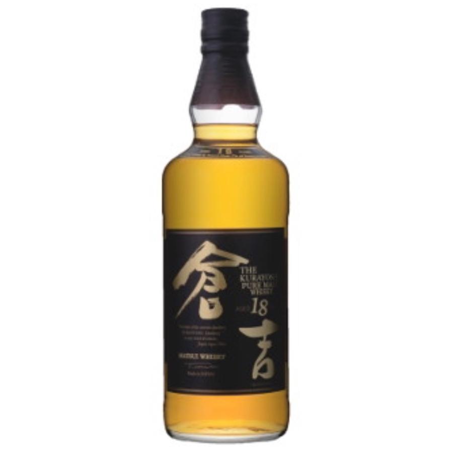 マツイ ピュアモルトウイスキー 倉吉 18年 43度 箱付 700ml 松井