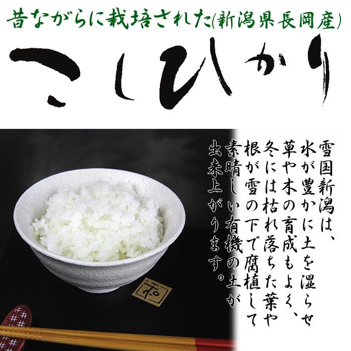 食べ比べ 新潟米 （ 栃尾産 コシヒカリ 棚田米 5kg ・ 長岡産 従来コシヒカリ 5kg ）（ 令和5年産 ） 計 10kg 【 送料無料 （新潟近県）】｜takaishi-kome｜05