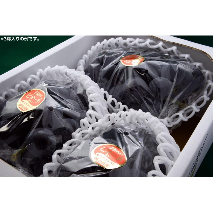 ■予約■ピオーネ2kg入り ぶどう 種なし 大粒 生産者直送 収穫当日発送 岡山県産 送料無料