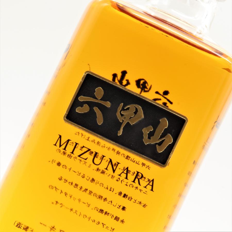 六甲山ピュアモルトウイスキー MIZUNARA 12年 六甲山ピュアモルトウイスキー MIZUNARA 12年
