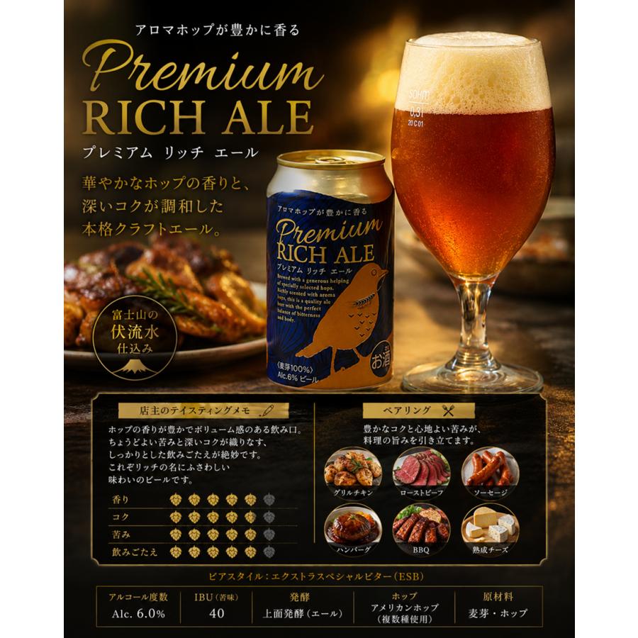 ＦＰＢ　プレミアムリッチエール  クラフトビール 静岡県 フジプレミアムブルーイング |  | 03