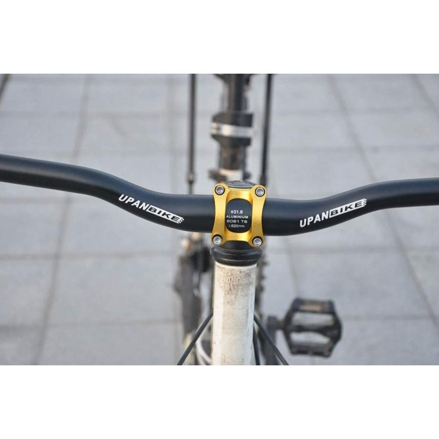 UPANBIKE マウンテンバイクロードバイク 自転車 バイクのステム 高強度 アルミ合金 直径 31.8mm*28.6mm 長さ90mm  :20210917201540-00422:takamaru - 通販 - Yahoo!ショッピング