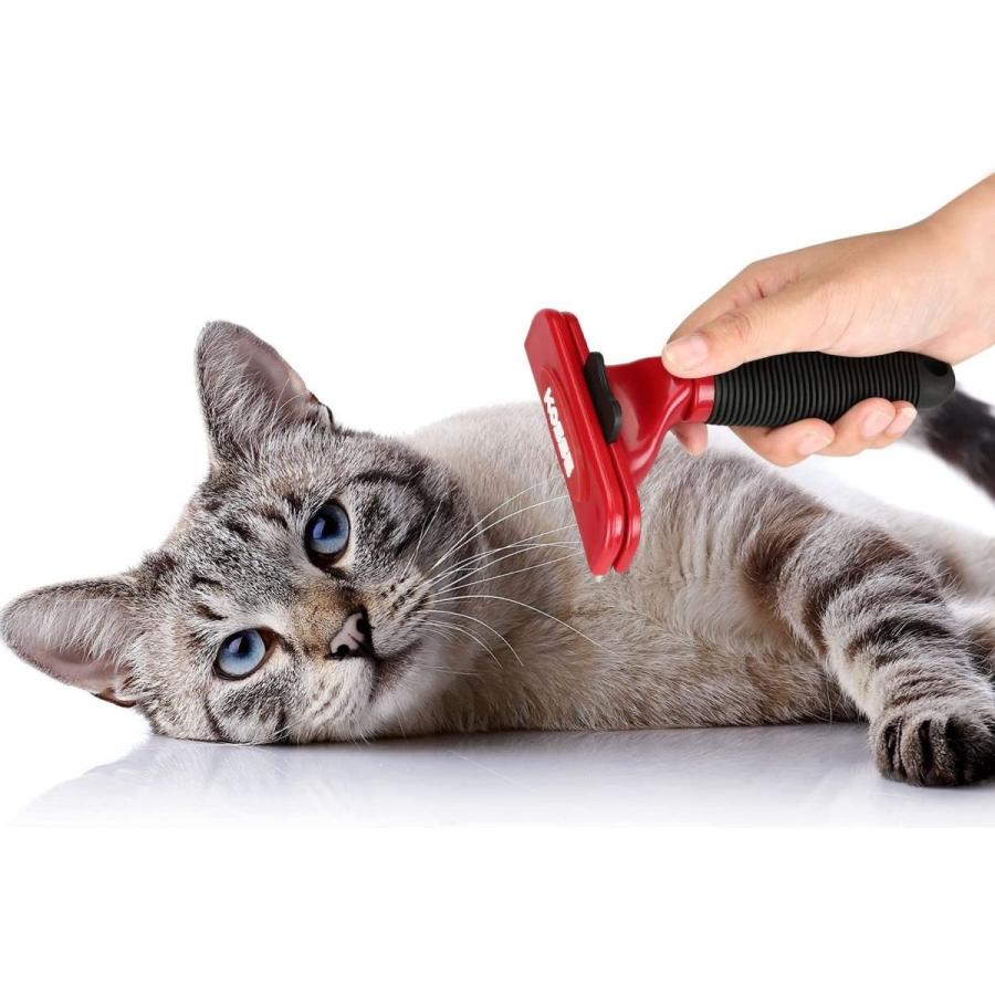 はこぽす対応商品 Kosse プロ仕様 ペット ファーミネーター ブラシ トリミングブラシ 毛取り お手入れ 抜け毛を90 をカット グルーミング ツール 犬 Shipsctc Org