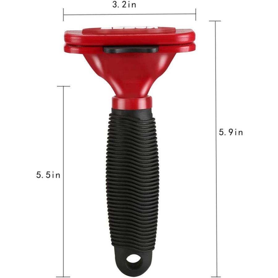 はこぽす対応商品 Kosse プロ仕様 ペット ファーミネーター ブラシ トリミングブラシ 毛取り お手入れ 抜け毛を90 をカット グルーミング ツール 犬 Shipsctc Org