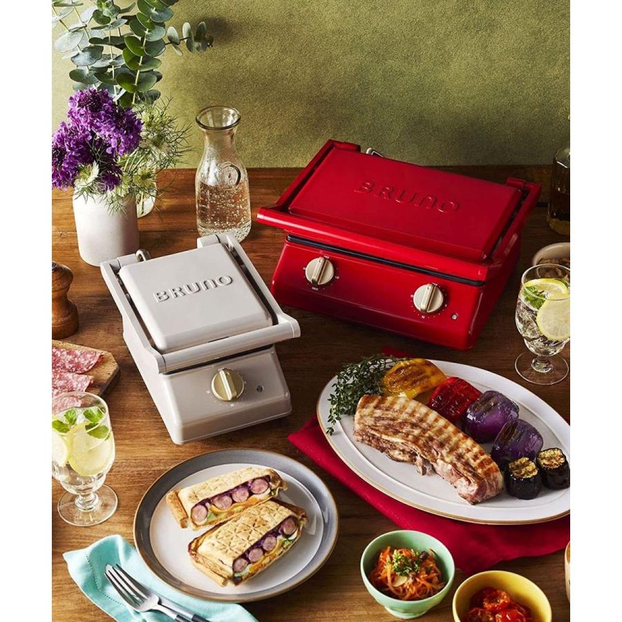 芸能人愛用 Bruno グリルサンドメーカー プレート取 タイマー付き 食パン パン 朝食 耳まで焼ける 電気 おしゃれ ホットサンドメーカー シングル キッチン家電 Www Solidarite Numerique Fr