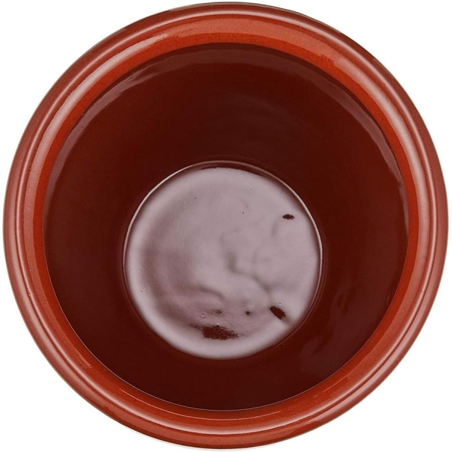 ヤマキイカイ(Yamakiikai) 漬物器 茶 5.4L 蓋付半胴瓶3号 H3｜takamaru01｜05