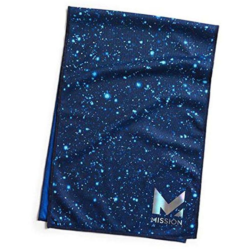 MISSION ミッション 最安値に挑戦 MAX COOLING TOWEL BLUE ESTATE PARTICLE 【驚きの値段】 109204