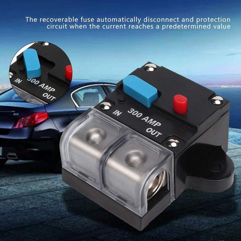 Ebtools 車サーキットブレーカー自動車用リセ ット可能サーキットブレーカーヒューズ自己回復