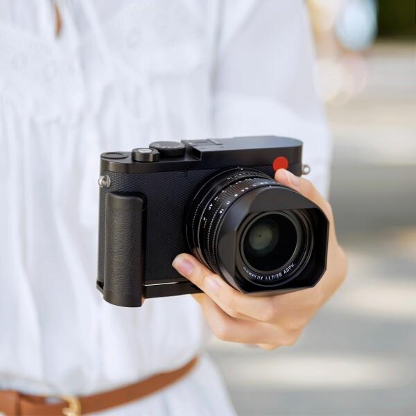 JJC 金属 ハンドグリップ ライカ Leica Q3 / Q3 43カメラ 適用 Leica