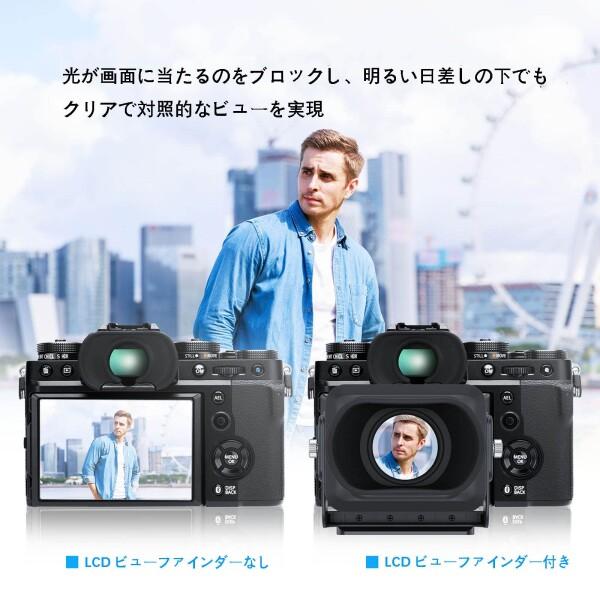 JJC JJC LCD ビューファインダー 3.0X LCDスクリーン拡大 Nikon Z f