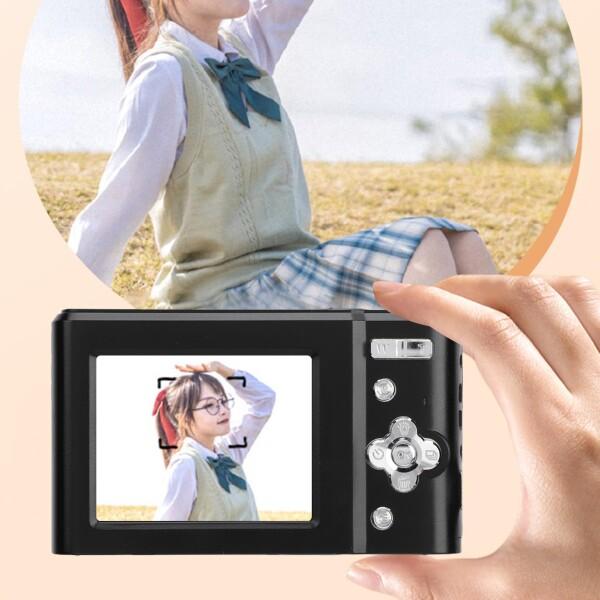 デジタルカメラ、48MP 2.7K HD オートフォーカス Vlogging カメラ、2.4