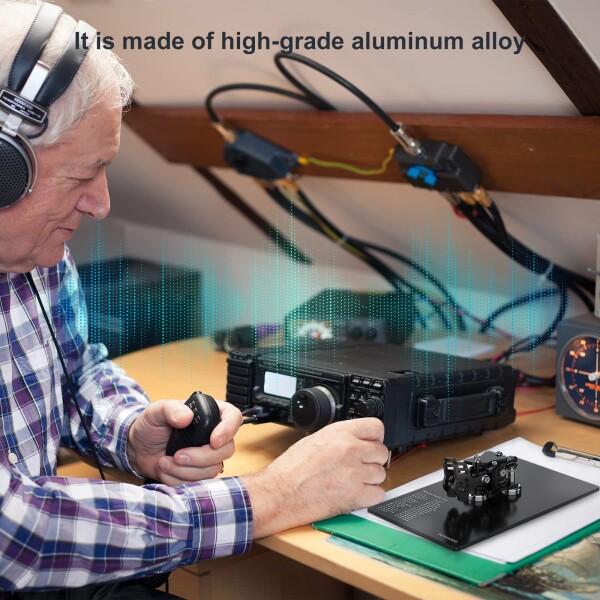 PUTIKEEGアマチュア無線電鍵 モールス信号の練習機-ラジオHAM送信電信