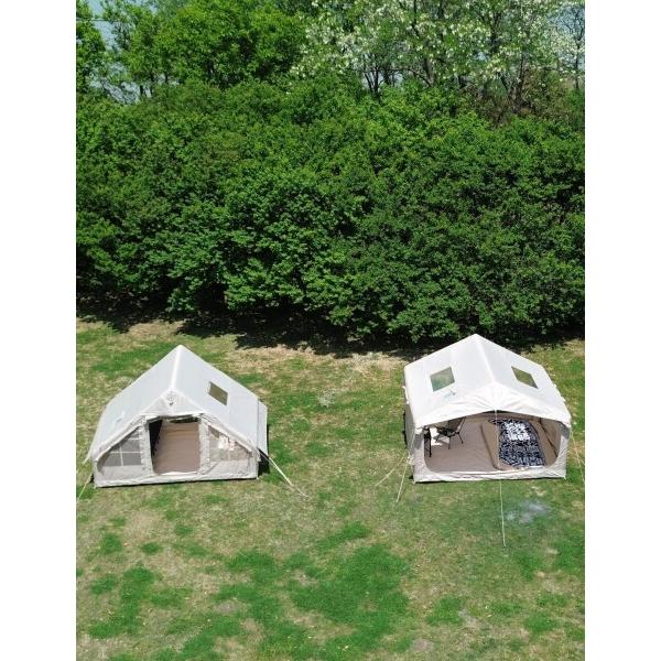 GOTENTIFY インフレータブルテント エアー 簡単組み立て 2〜4人用