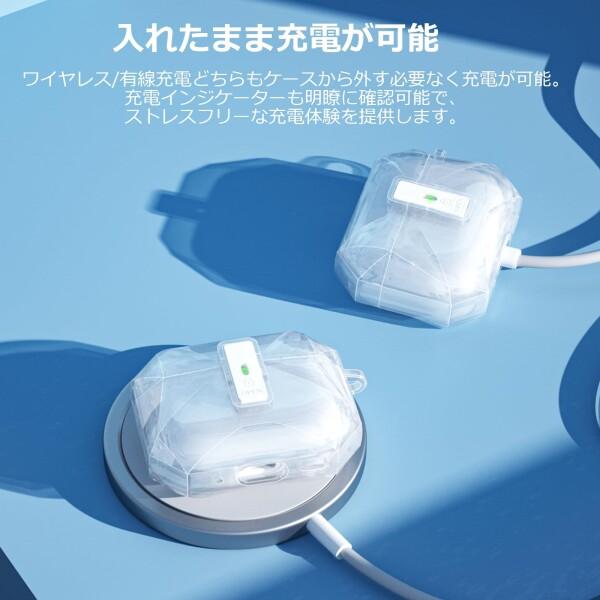 ZIZUCHLE For AirPods Pro 2/Airpods ケース(2024/2023/2022/2019