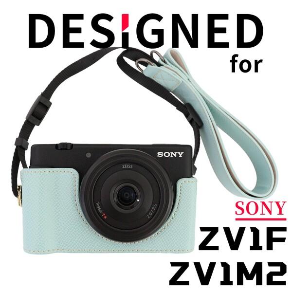 VOVMOEYA Sony ZV-1F/ZV-1M2 カメラケース、肩ストラップ付き（調整