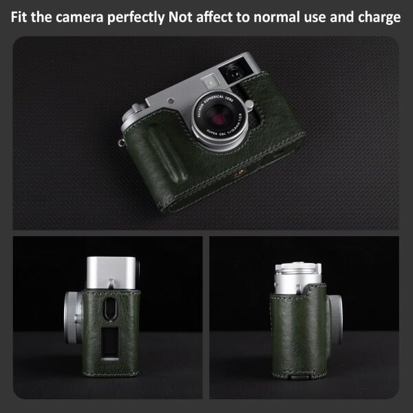 kinokoo x half ケース Fuji x-half/x-hf1/xハーフ/x Fujifilm X-Half