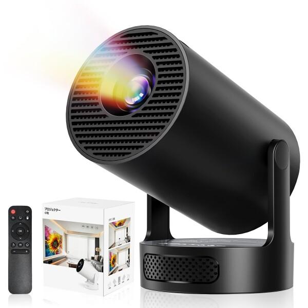 Philoent プロジェクター 家庭用 超小型 27000LM 1080P 4K対応 短距離