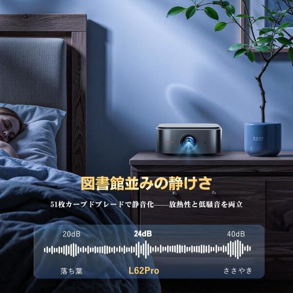 プロジェクター 家庭用 1200ANSI 1080P解像度 4K対応 自動台形補正 4D