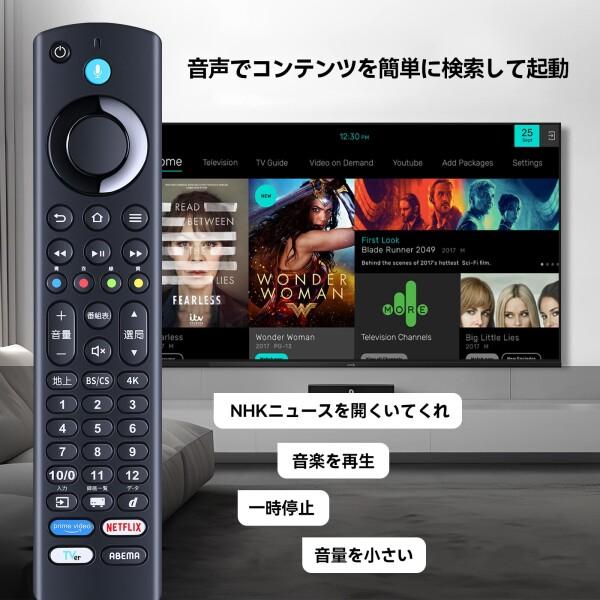 テレビリモコン FRM-200TVS for Funai 液晶スマートテレビ FL-32HF140