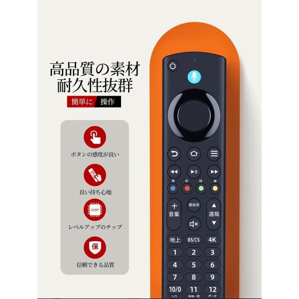 AVTVA テレビリモコン FRM-202TV RF517 for Funai fireeリモコン tv FL