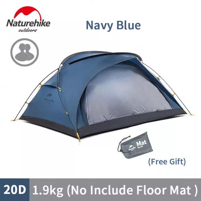 当店一番人気 Naturehike-二重ドアのテント キャンプ 独特の素材 防雨 超軽量装置のカスタマイズ 1-2