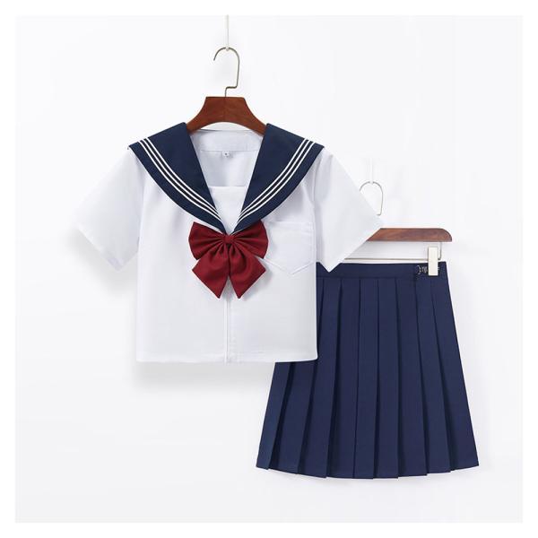 制服　女子高校生　コスプレ　制服セット JK制服セット 女子高校生 コスプレ 女子高生制服セット ホワイト
