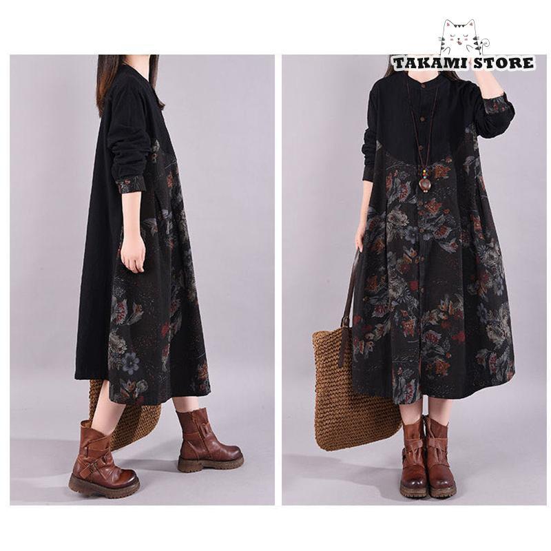 ワンピース シャツワンピース ロングワンピース 秋 レディース