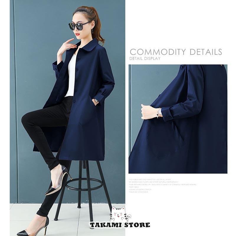 トレンチコート レディース 秋 オシャレジャケット スプリング