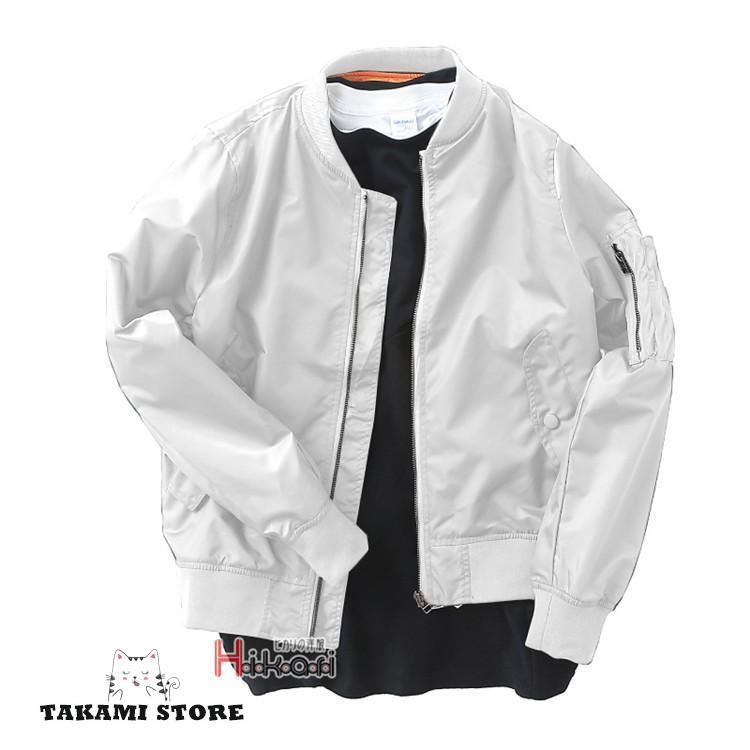MA-1 ミリタリージャケット メンズ ブルゾン 春物 秋服 フライト