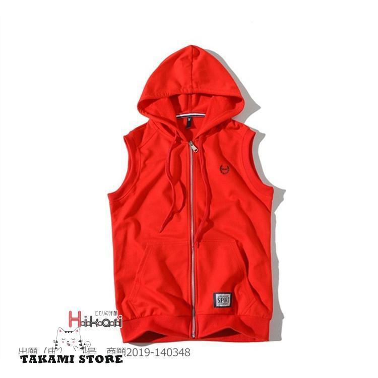 半袖 ジップ パーカー メンズ 無地 半袖パーカー ジップアップ