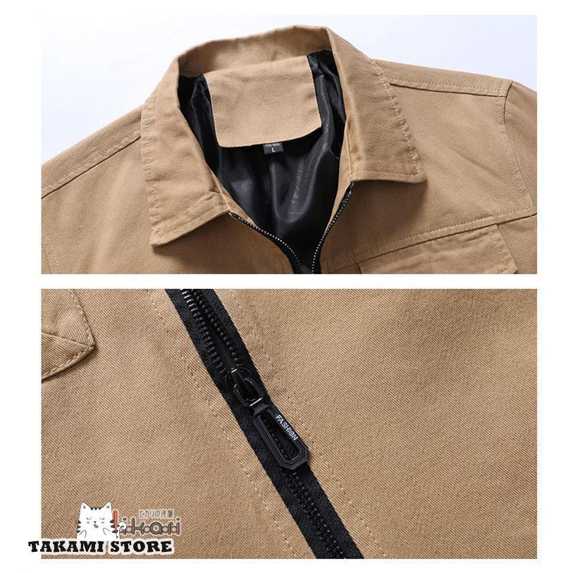 ミリタリージャケット メンズ ブルゾン コーチジャケット ビジネス