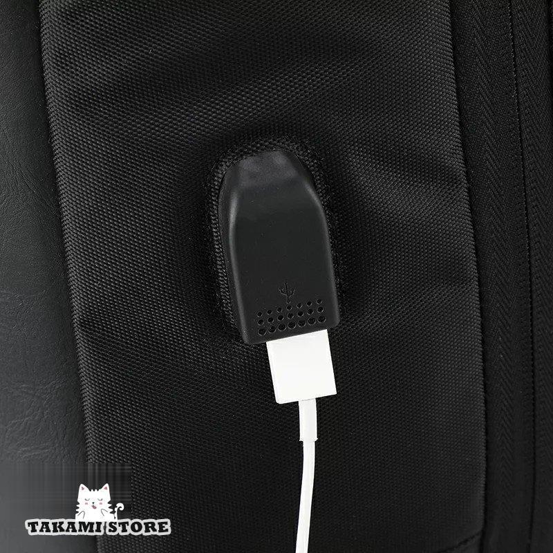 リュックサック  メンズ レディース USBポート付 ビジネスリュック 携帯充電 パソコンバック ビジネスバック PCバック 鞄 バッグ 男女兼用 通勤｜takami-store｜15