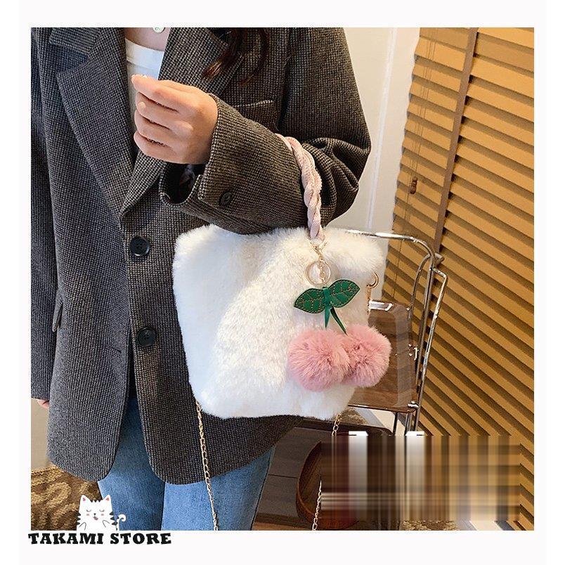 もこもこモチーフバック 雑貨】もこもこキャラクターバッグ Z7956 – KKCART