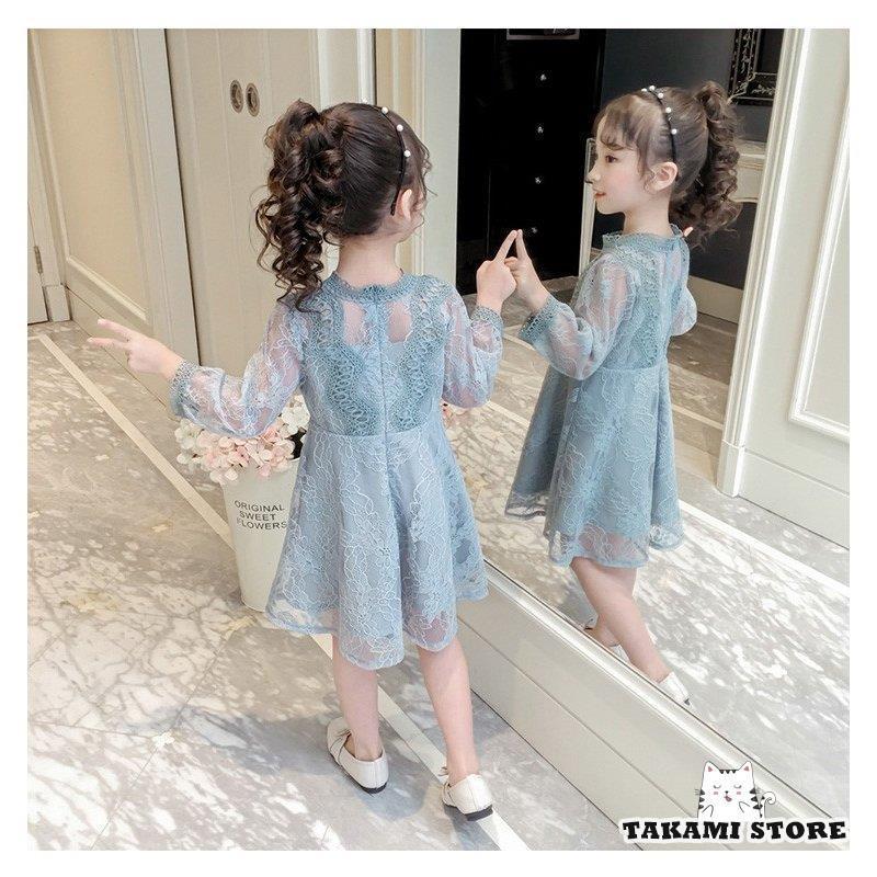 ドレス　子供　発表会　結婚式　子ども　レースワンピース　 お呼ばれ/ピアノ演奏会 子供ドレス ドレス　子供　女の子 結婚式 発表会　新作 2色 | ブランド登録なし | 08