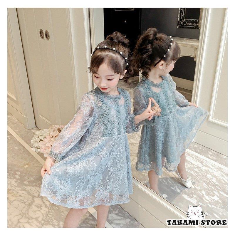 ドレス　子供　発表会　結婚式　子ども　レースワンピース　 お呼ばれ/ピアノ演奏会 子供ドレス ドレス　子供　女の子 結婚式 発表会　新作 2色 | ブランド登録なし | 09