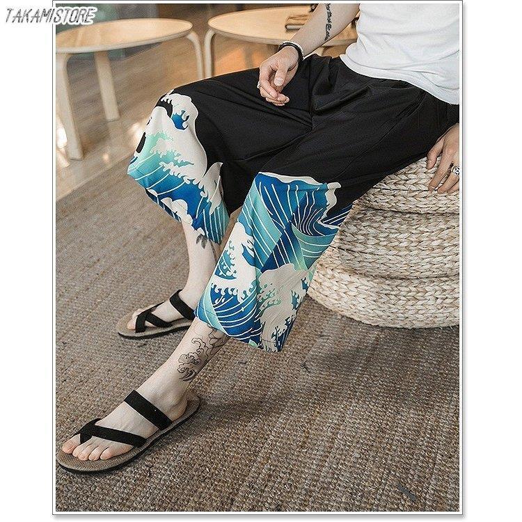 甚平 メンズ セットアップ 夏 祭り 羽織 法被 作務衣 半被 半纏 半袖