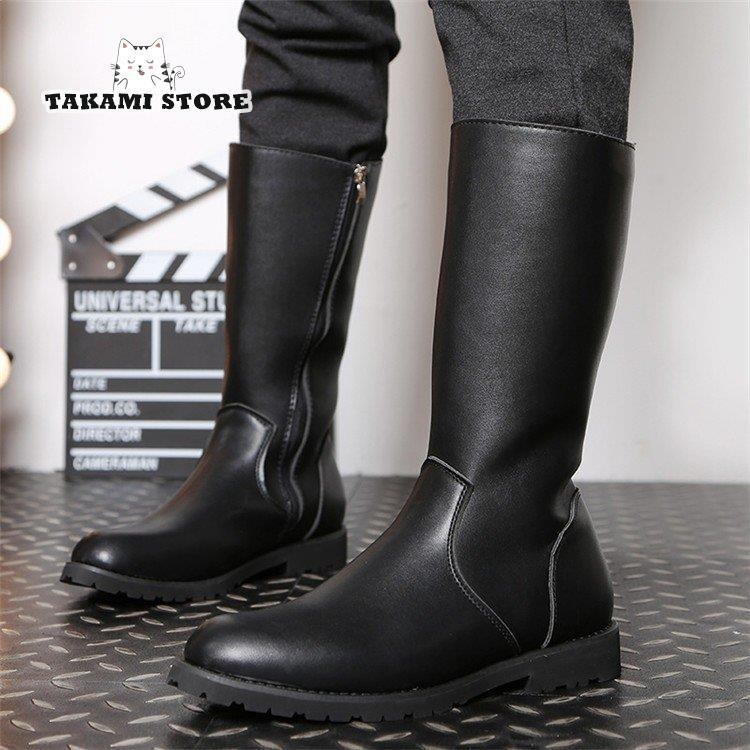 メンズ ロングブーツ ブーツ ワークブーツ 靴 おしゃれ 本革 メンズ