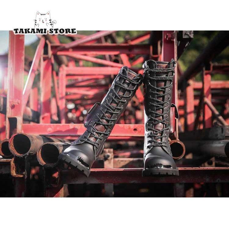 ジャンク品メンズ　ブーツ　 ツイン T2[in] ブラウン ミリタリーブーツ 楽天市場】ロングブーツ メンズ ブーツ ワークブーツ 靴