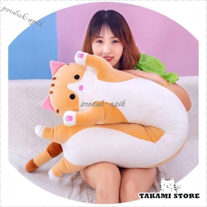 抱き枕 ねこ 猫枕 動物 ピロー ぬいぐるみ まくら 枕 お昼休み 寝枕 クッション かわいい 子供 おもちゃ プレゼント ギフト 90cmの画像