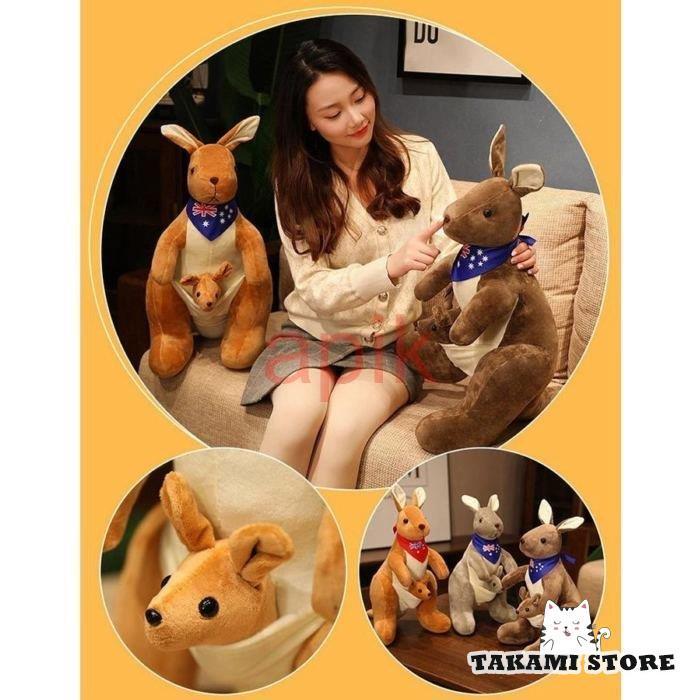 acoco様確認専用ページ☆カンガルーのぬいぐるみ カンガルーのぬいぐるみ（ボールチェーン付） | 生物園