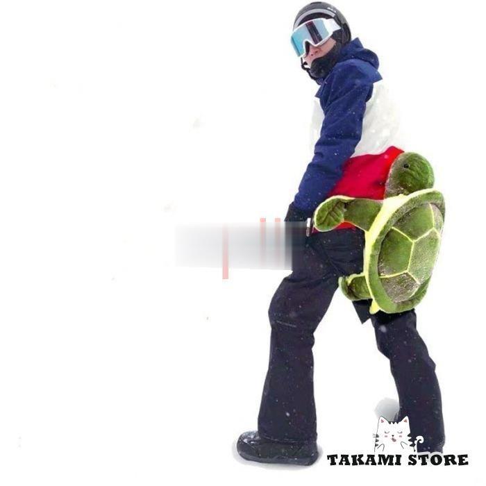 お尻保護 大人用 ぬいぐるみ かめ おしゃれ スノーボード スキー