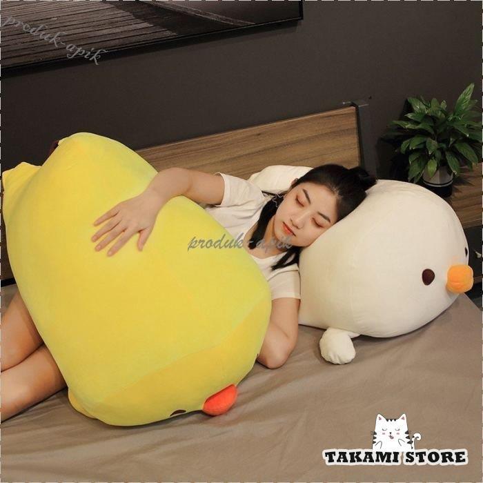 スーパーもちもちニワトリ抱き枕大きい抱き枕ぬいぐるみ特大動物