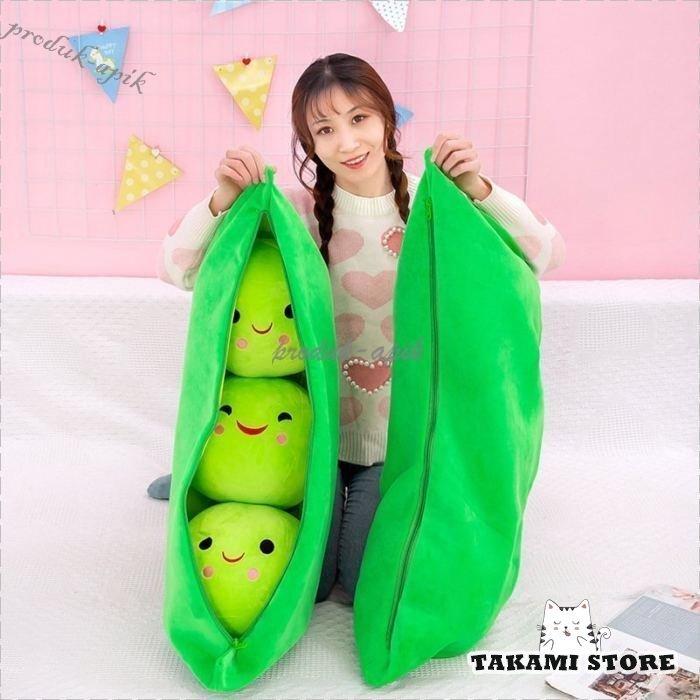 ぬいぐるみ 抱き枕 ピロー ビッグ 枕 寝枕 お昼寝枕 クッション かわいい ロングクッション付き ふわふわ 子供 玩具 プレゼント ギフト 90cmの画像
