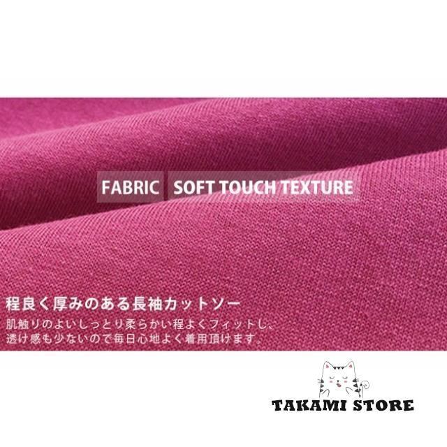 シャツ ロング tシャツ 半袖 カットソー 無地 トップス フレンチスリーブ Tシャツ shirt プルオーバー 夏 ロングTシャツ 体型カバー カジュアル｜takami-store｜12