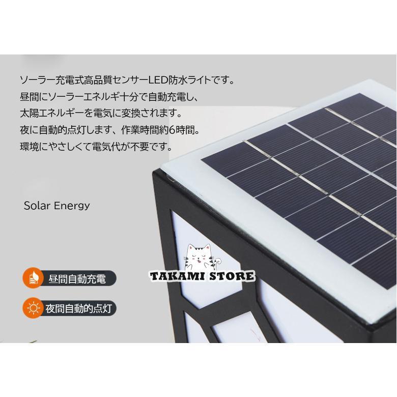 屋外照明　LEDスタンドライト 16000lm IP65 Amazon.co.jp: ZWJ-ソーラーライト 門柱灯 太陽LEDポストライト
