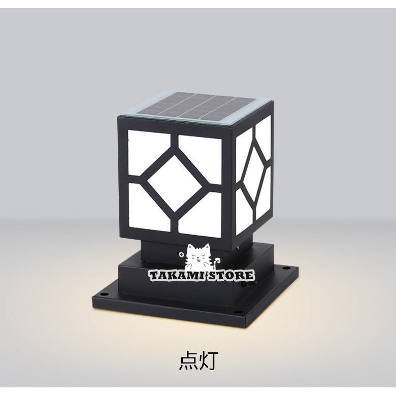 屋外照明　LEDスタンドライト 16000lm IP65 Amazon.co.jp: ZWJ-ソーラーライト 門柱灯 太陽LEDポストライト